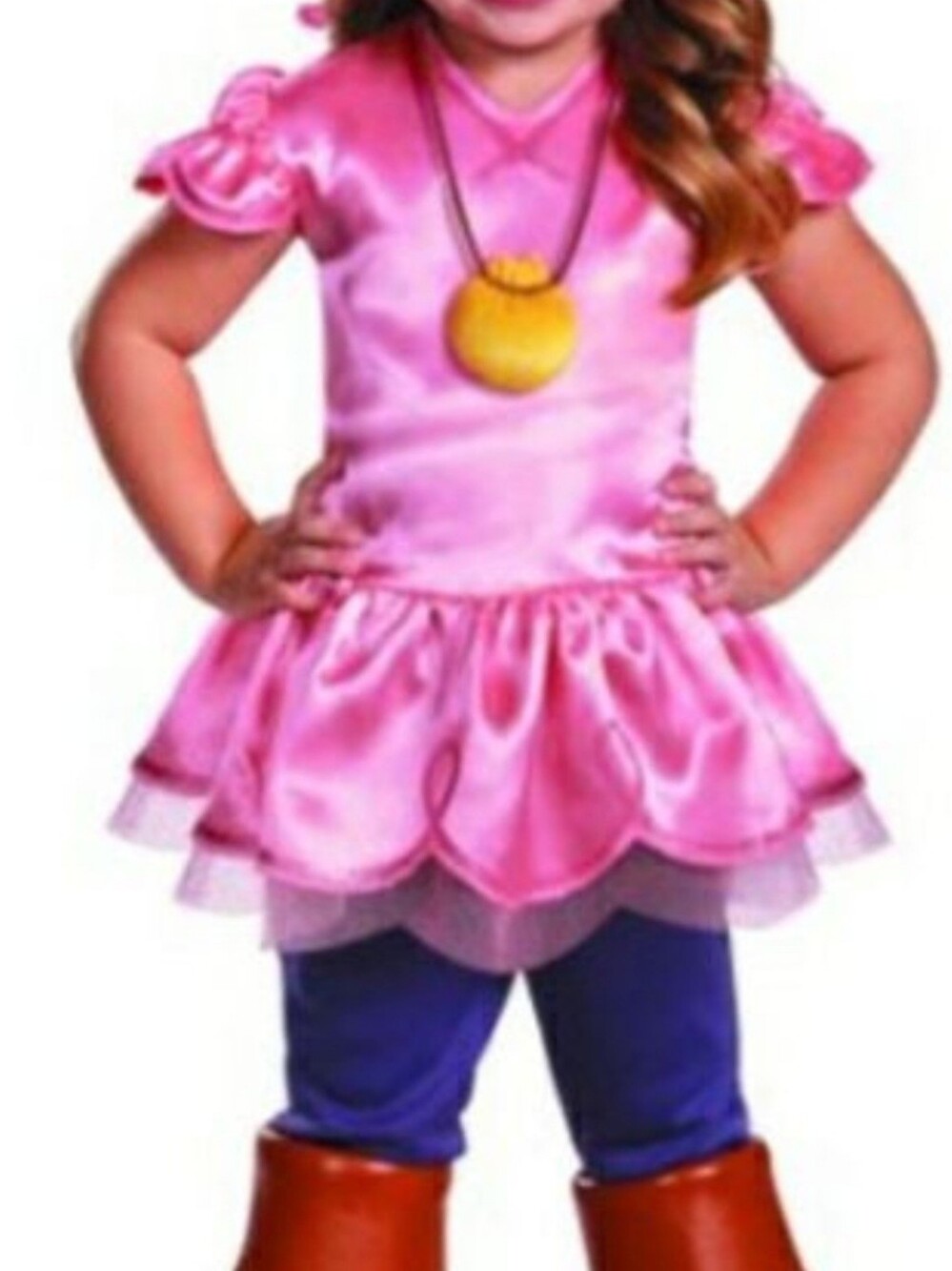 New Toddler Girls Size 2T Disney Jr Izzy Costume Jake & The Neverland Pirates